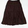 #174 Sara Studio Petite Skirt Brown | c. 198 | Size 8/10