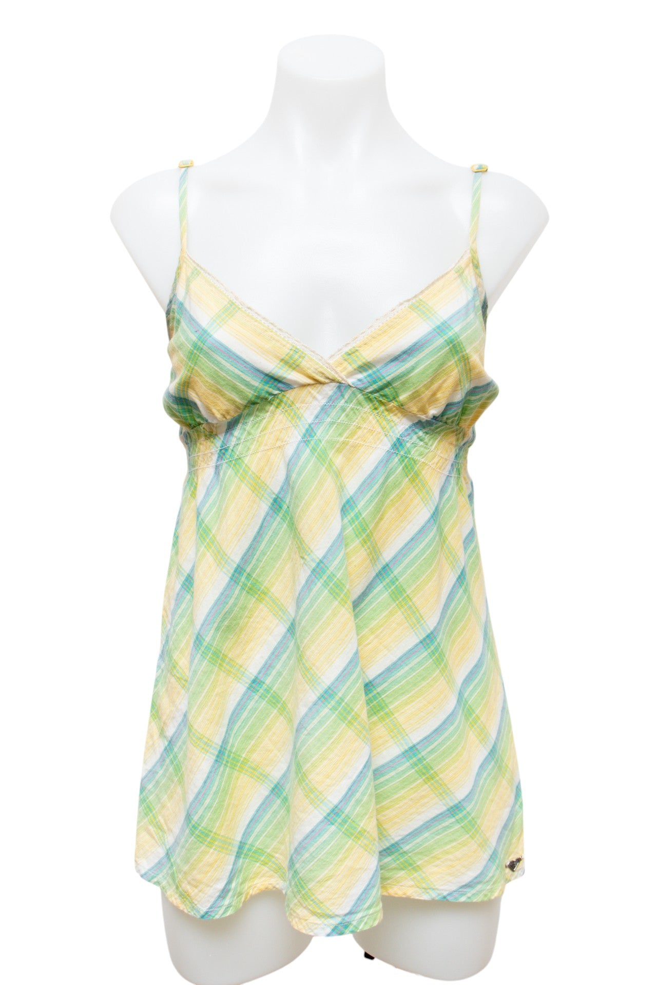 #12 Roxy Cami Top Yellow | c. 193 | Size 12/14