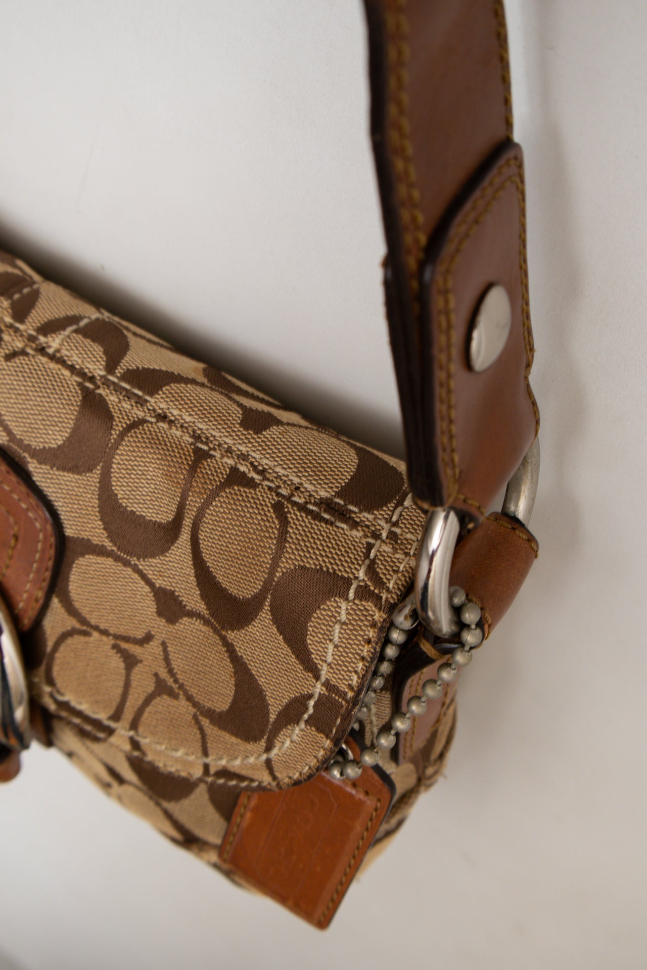 #206 Coach Shoulder Bag Brown | c. 190 | Size