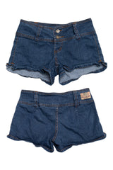#117 Paris Blues Booty Short Blue | c. 210 | Size 4/6