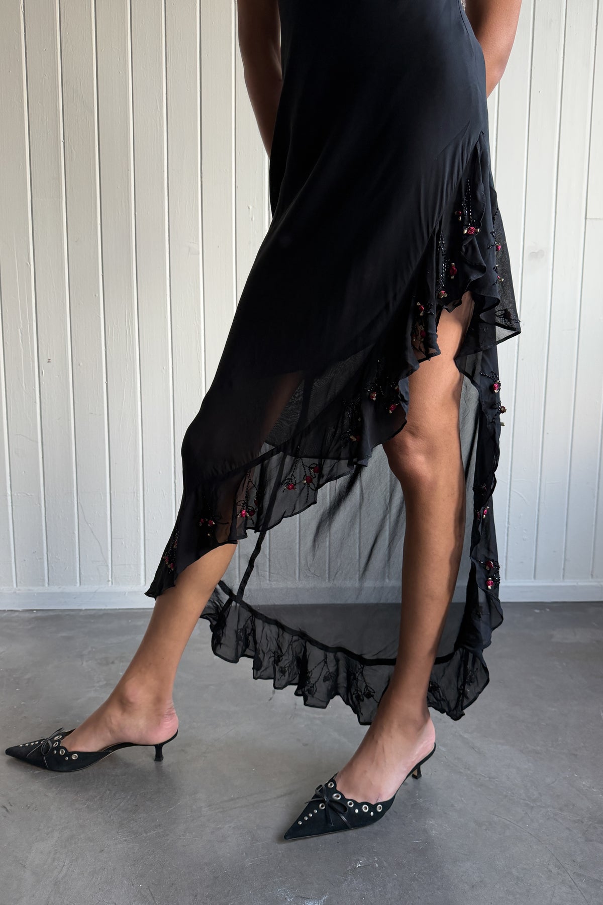 #179 Nina Austin Gown Black | c. 208 | Size 8