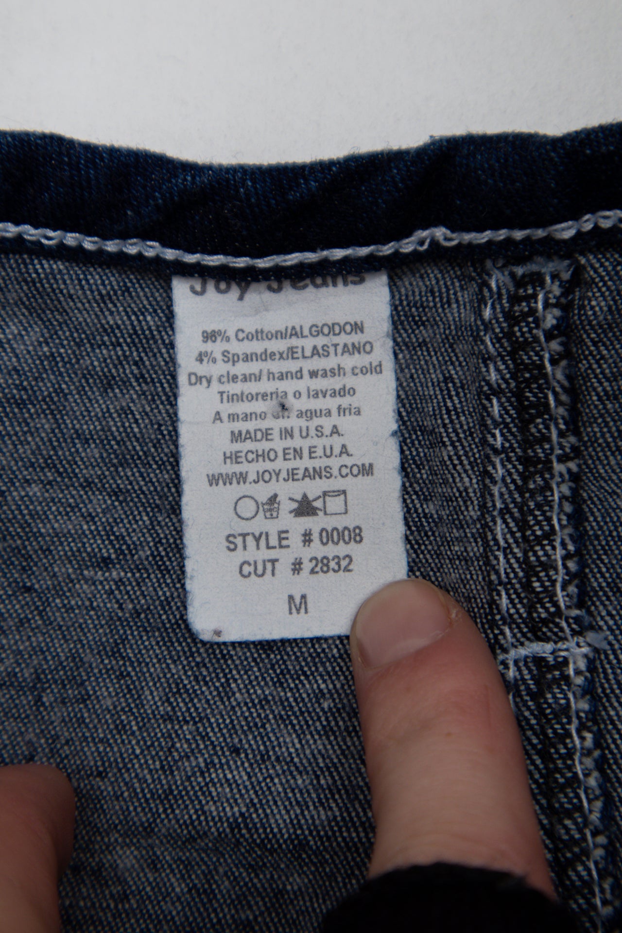 #139 Joy Jeans Skirt Blue | c. 193 | Size 8