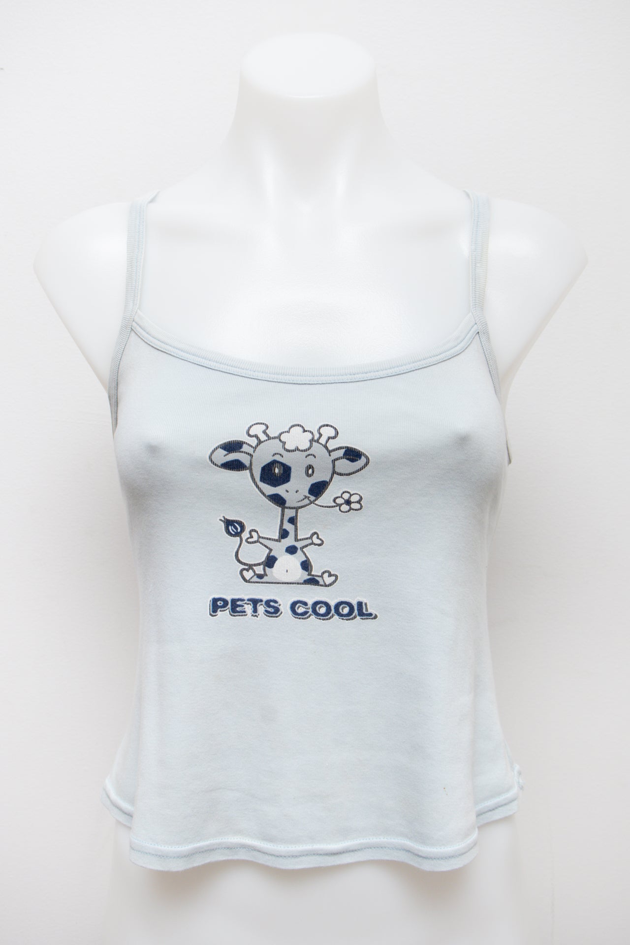 #201 Spot Cami Top Blue | c. 191 | Size 10