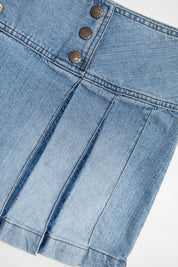 #149 Mudd Mini Skirt Blue | c. 190 | Size 8