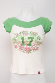 #157 Edc By Esprit Baby Tee White | c. 211 | Size 6