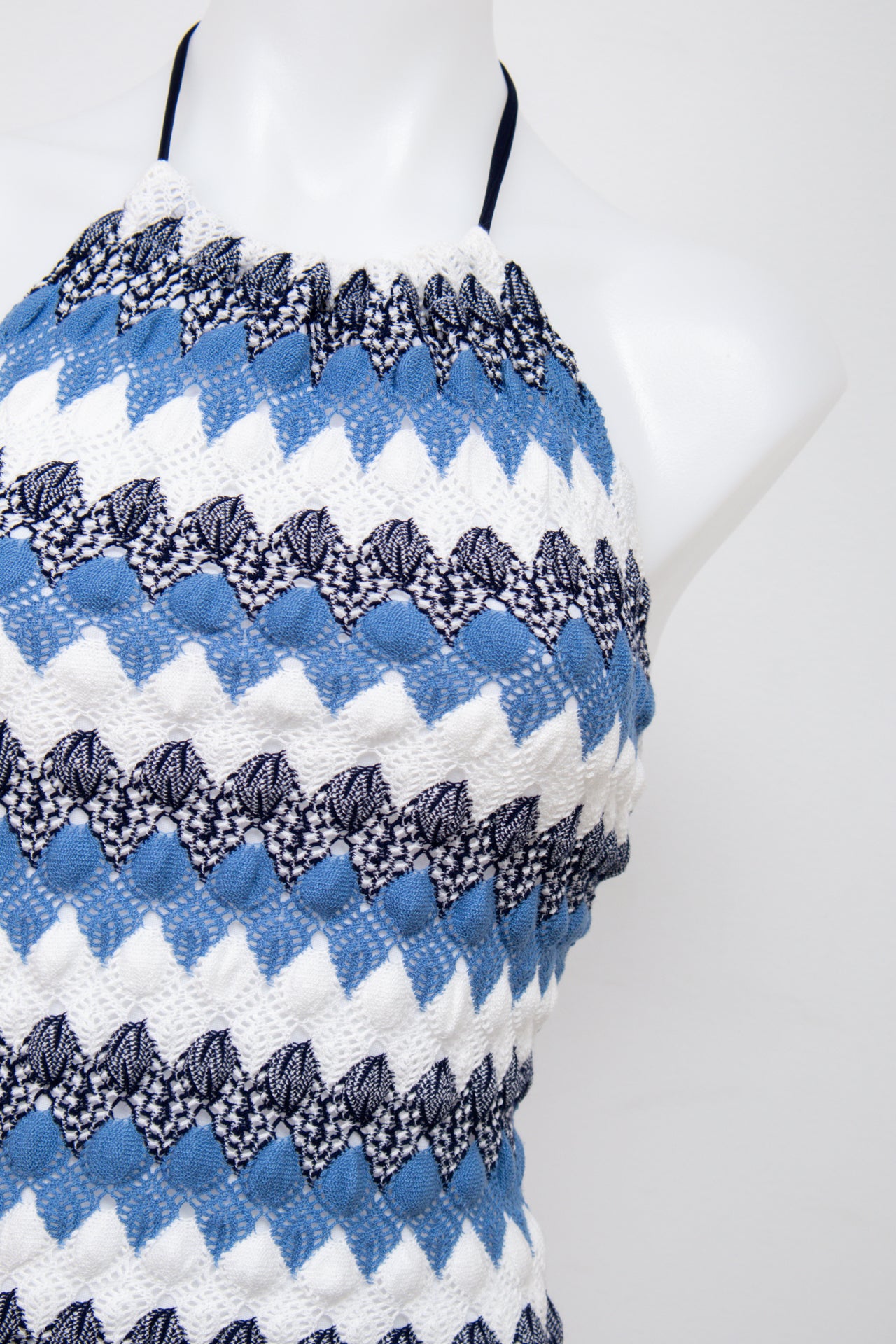 #007 Hourglass Cami Top Blue | c. 204 | Size 8