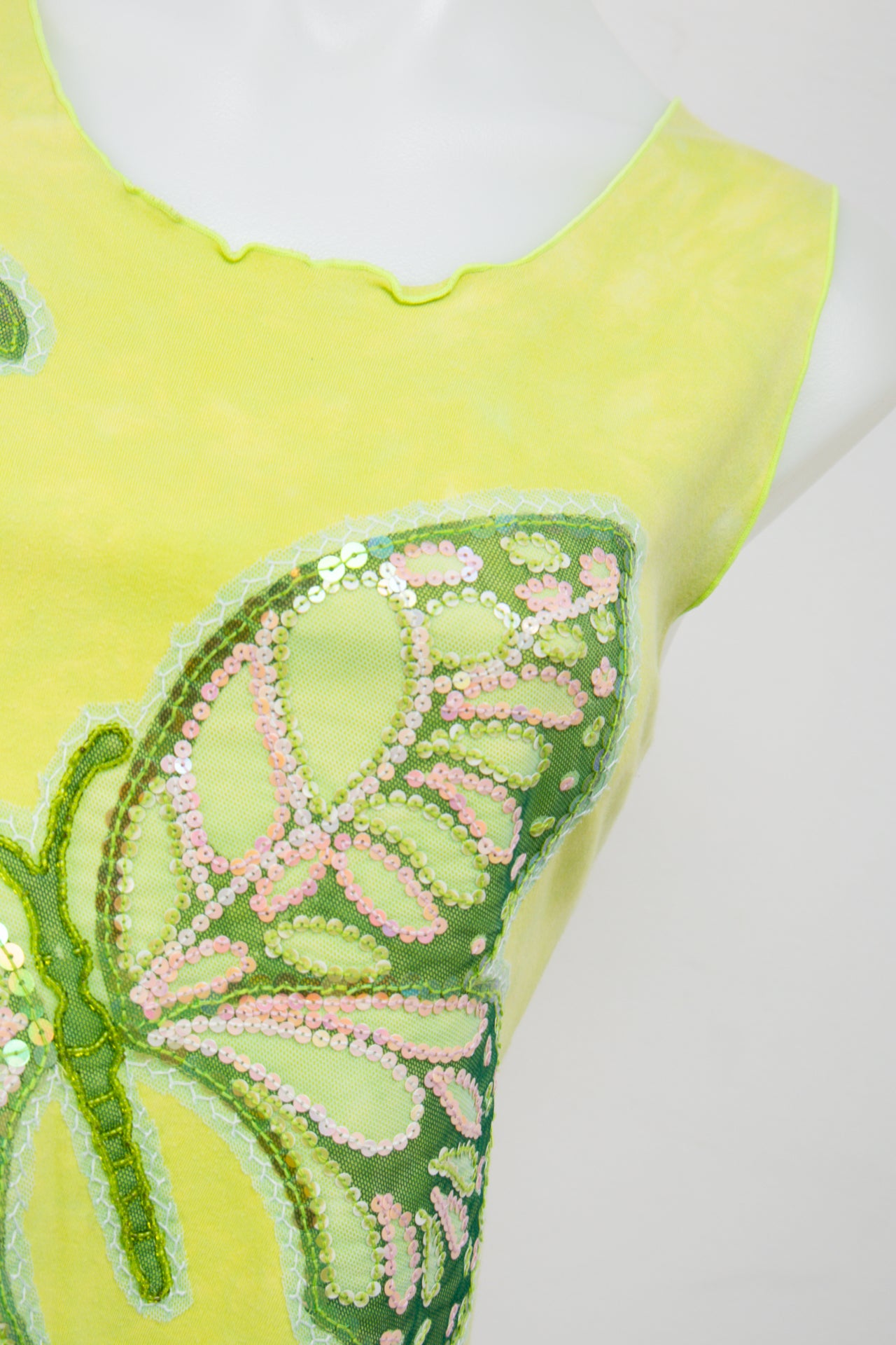 #048 Tank Top Yellow | c. 201 | Size 8