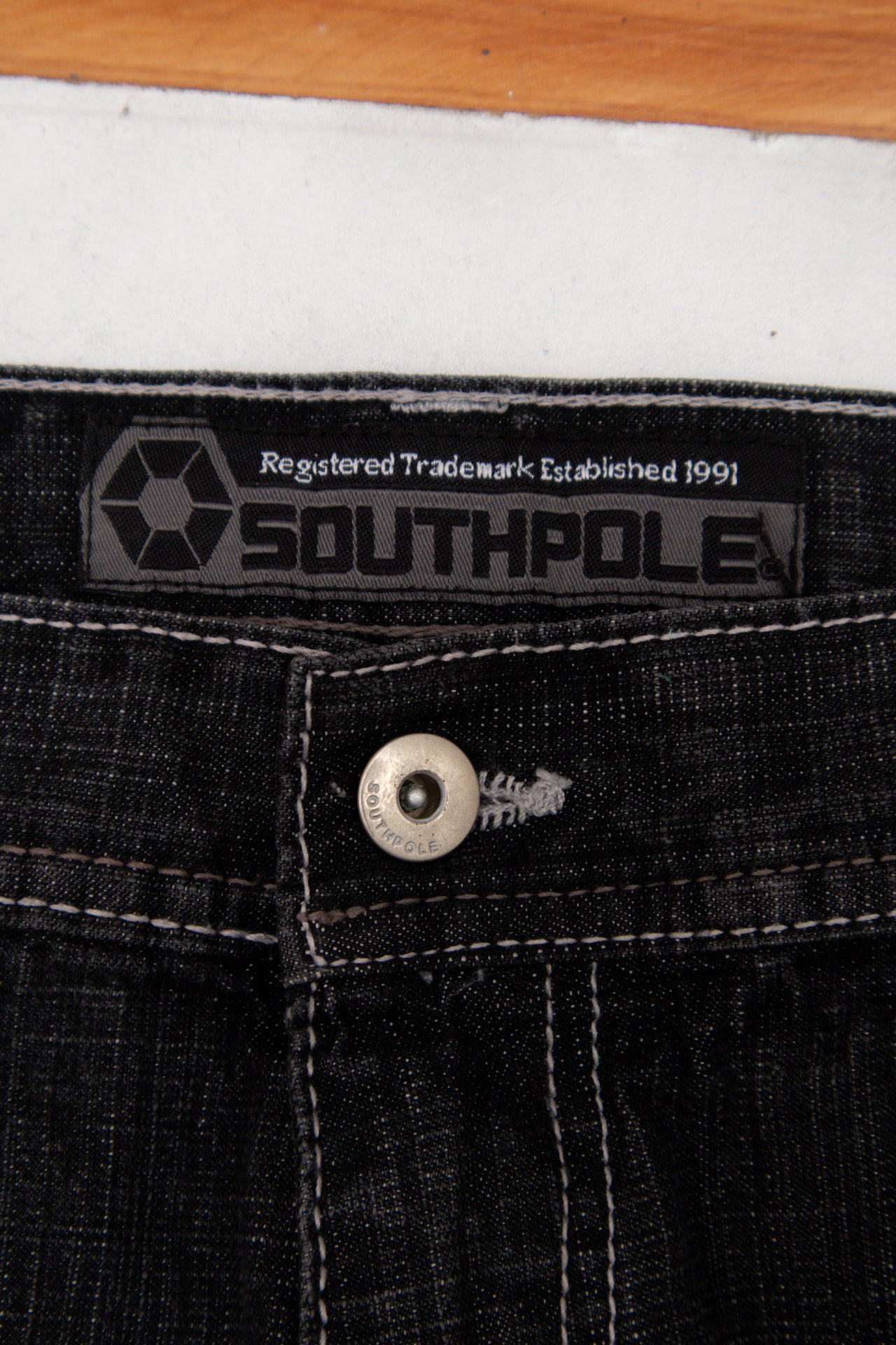 #132 Southpole Jeans Black | c. 201 | Size 16/18