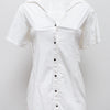 #101 Nudie Jeans Cami Top White | c. 191 | Size 12