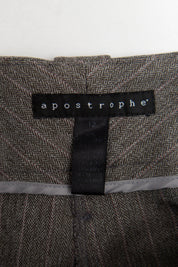 #147 Apostrophe Capris Gray | c. 212 | Size 12