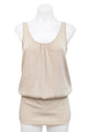 #41 H&m Mini Skirt Gold | c. 196 | Size 8