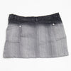 #162 Bebe Mini Skirt Gray | c. 203 | Size 8