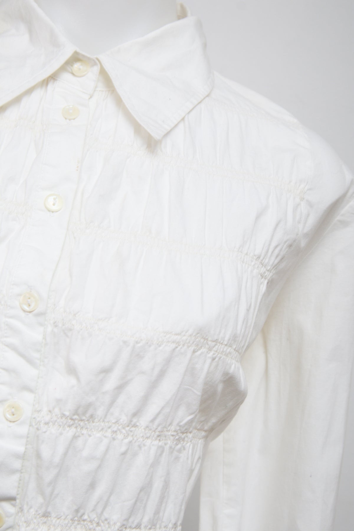 #045 Dstudio Long Sleeve White | c. 209 | Size 8