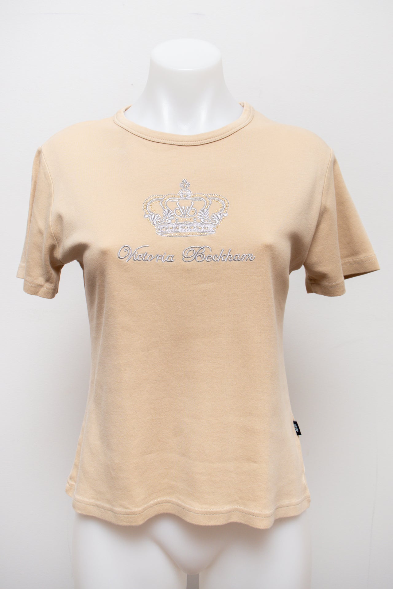 #16 Victoria Beckham For Rock & Republic T-shirt Beige | c. 191 | Size 12
