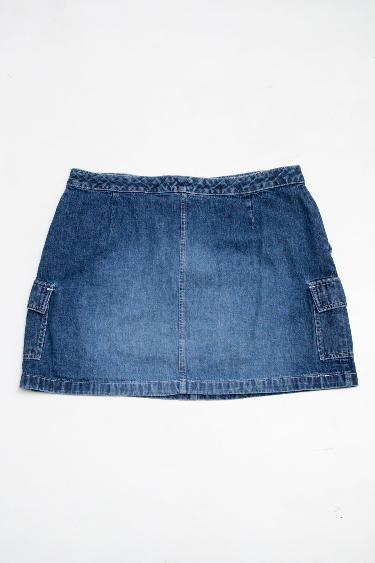 #165 Dkny Jeans Mini Skirt Blue | c. 209 | Size 12