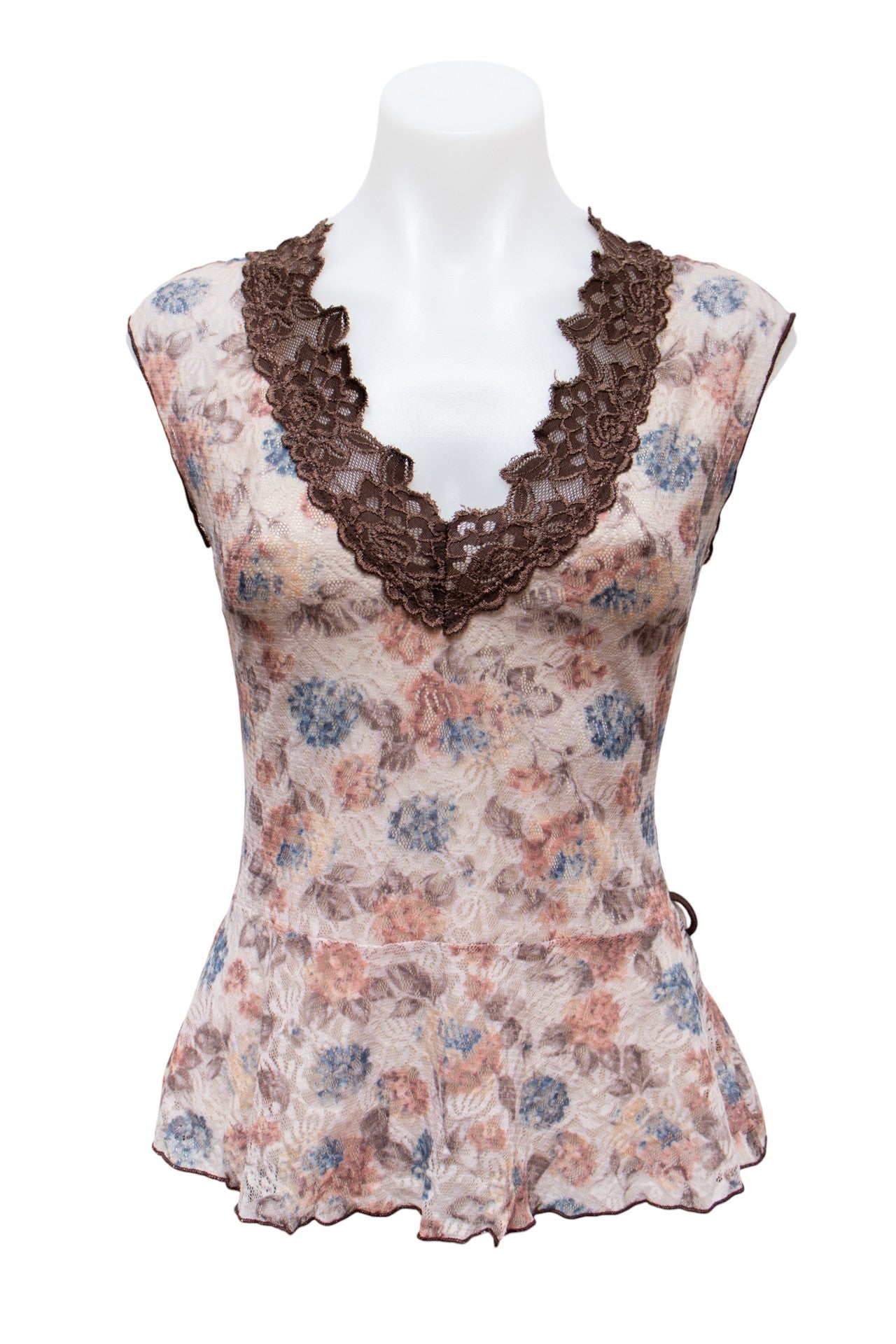 #19 Cami Top White | c. 193 | Size 8