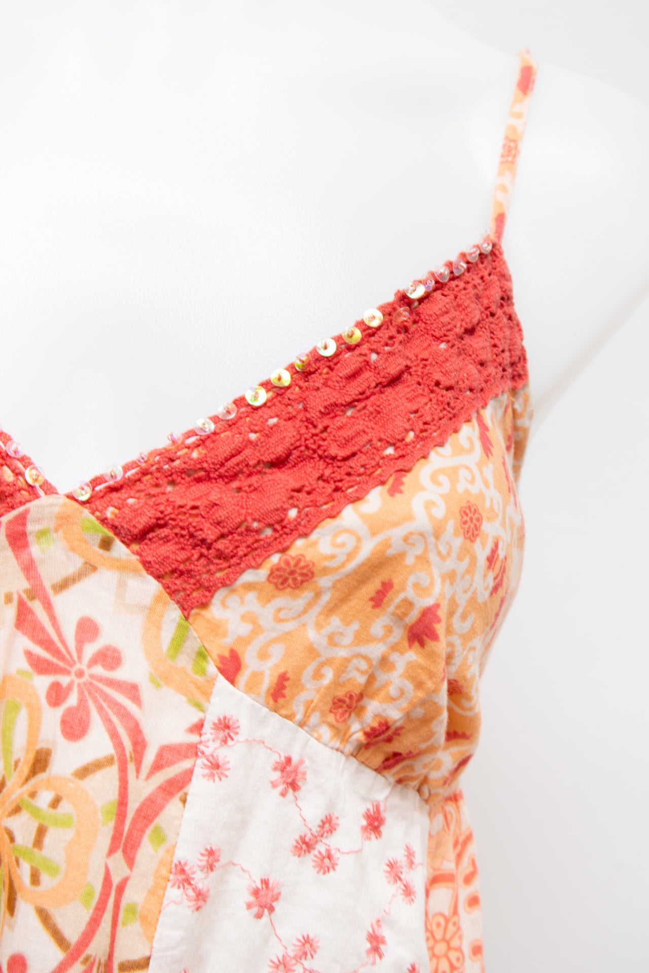 #17 Cami Top Orange | c. 193 | Size 10