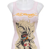 #47 Ed Hardy Tank Top Pink | c. 193 | Size 8/10