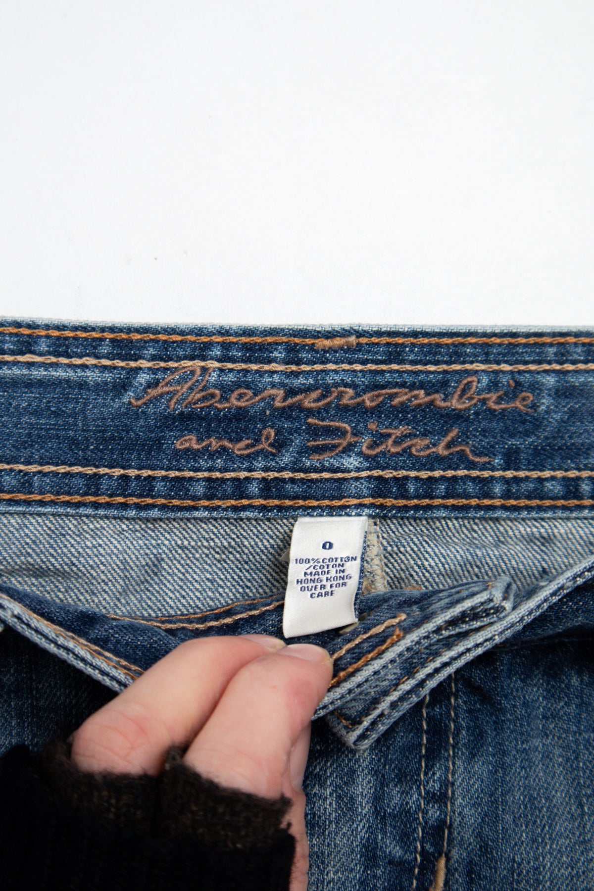 #162 Abercrombie & Fitch Mini Skirt Blue | c. 209 | Size 6