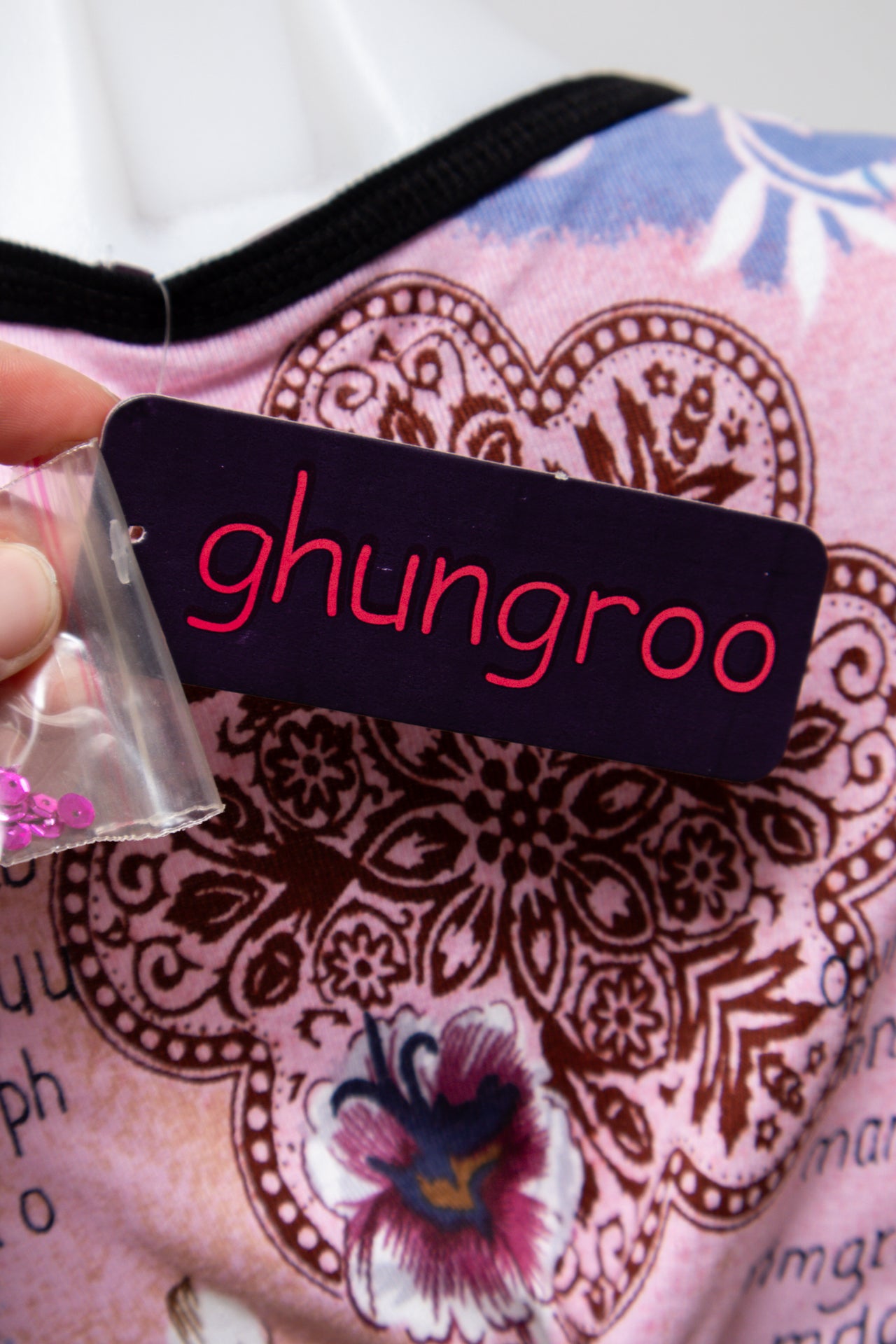 #03 Ghungroo Camisole Top Pink | c. 191 | Size 8/10