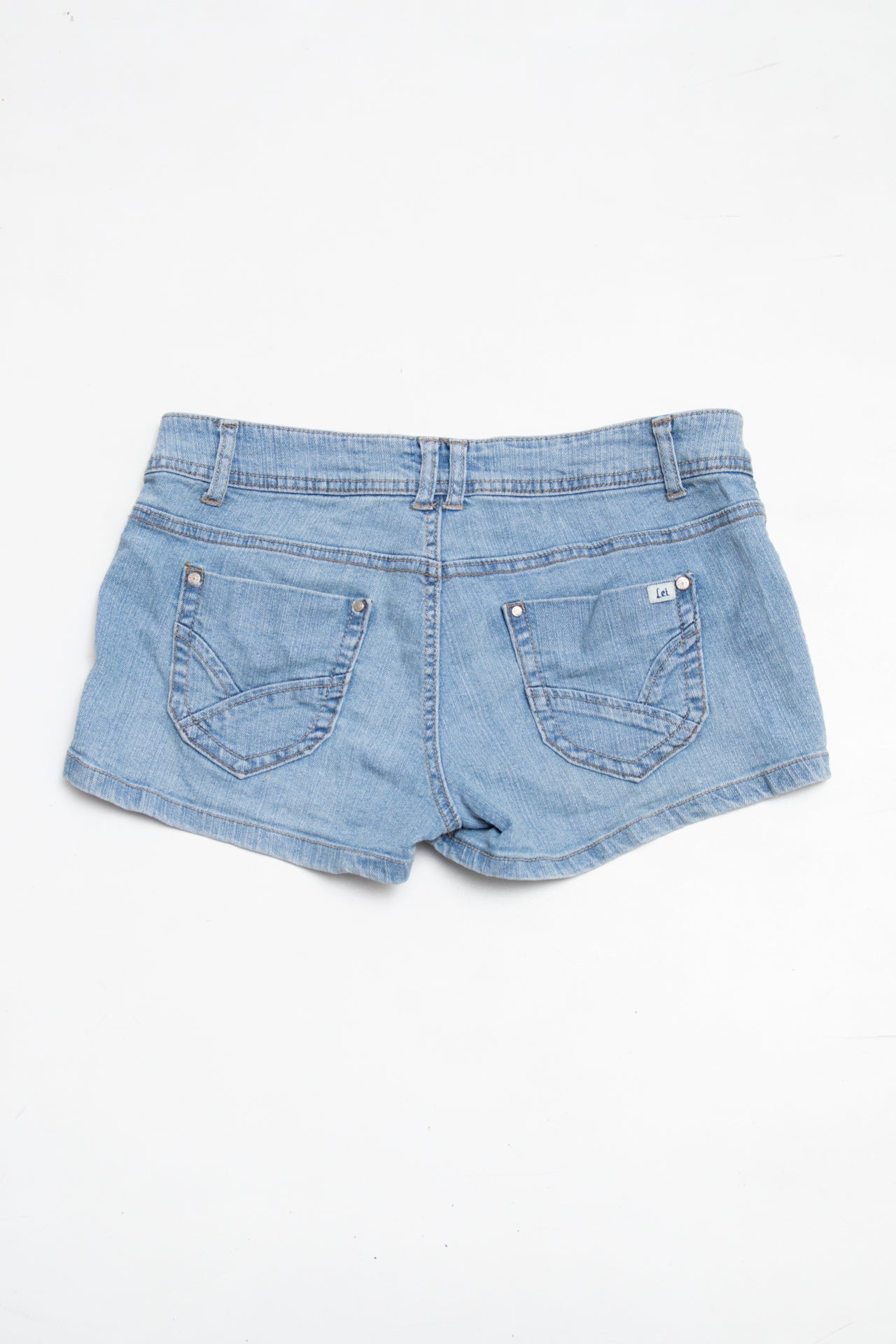 #184 L.e.i. Ashley Lauren Booty Short Blue | c. 209 | Size 8