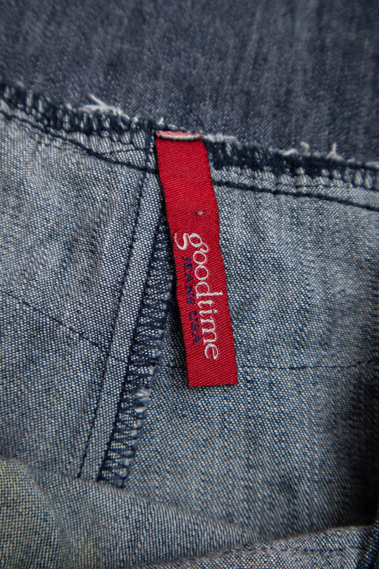 Goodtime Jeans Wear Mini Skirt Blue | c. 166 | Size 10