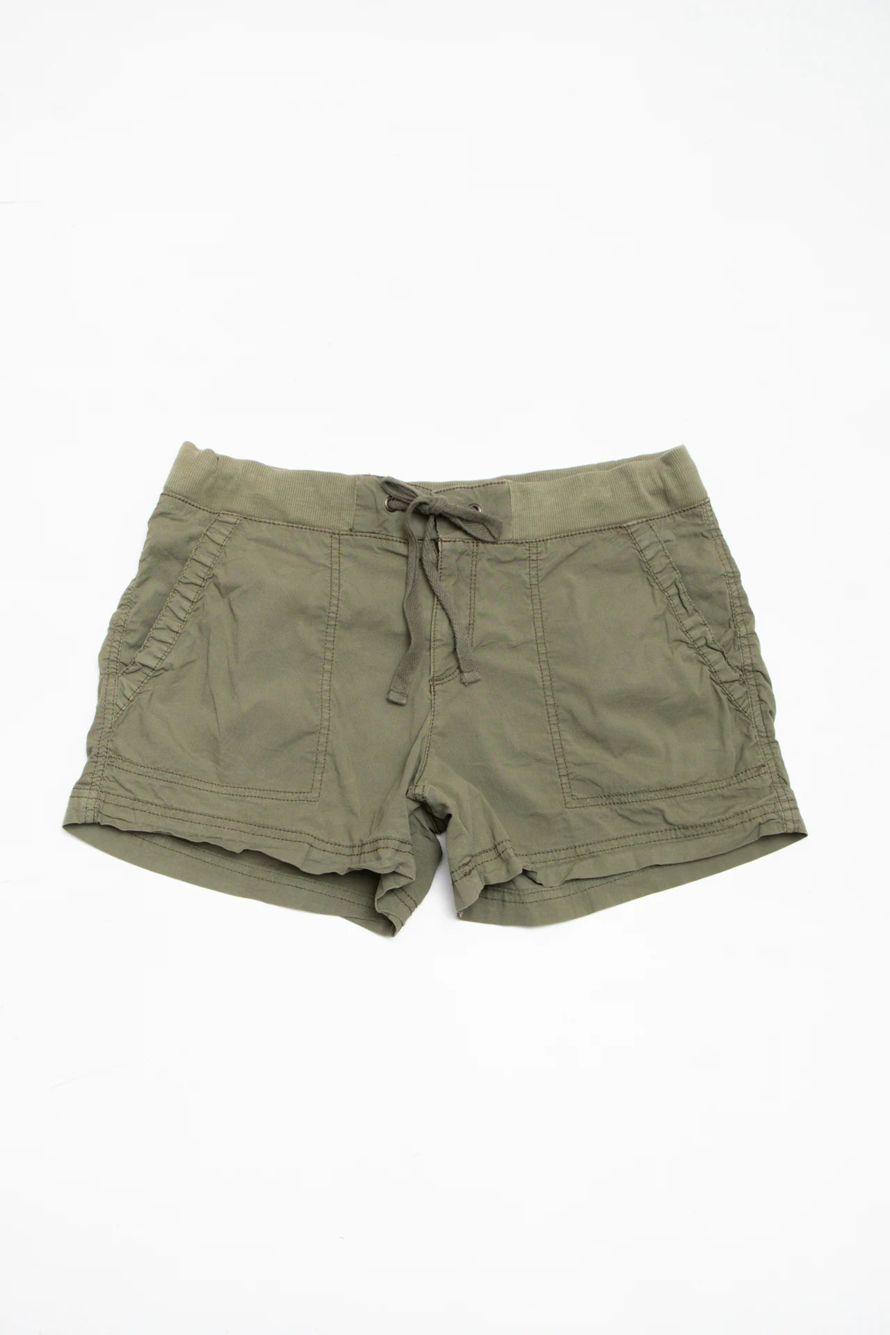 A.n.a Casual Cotton Shorts Green | c. 166 | Size 10