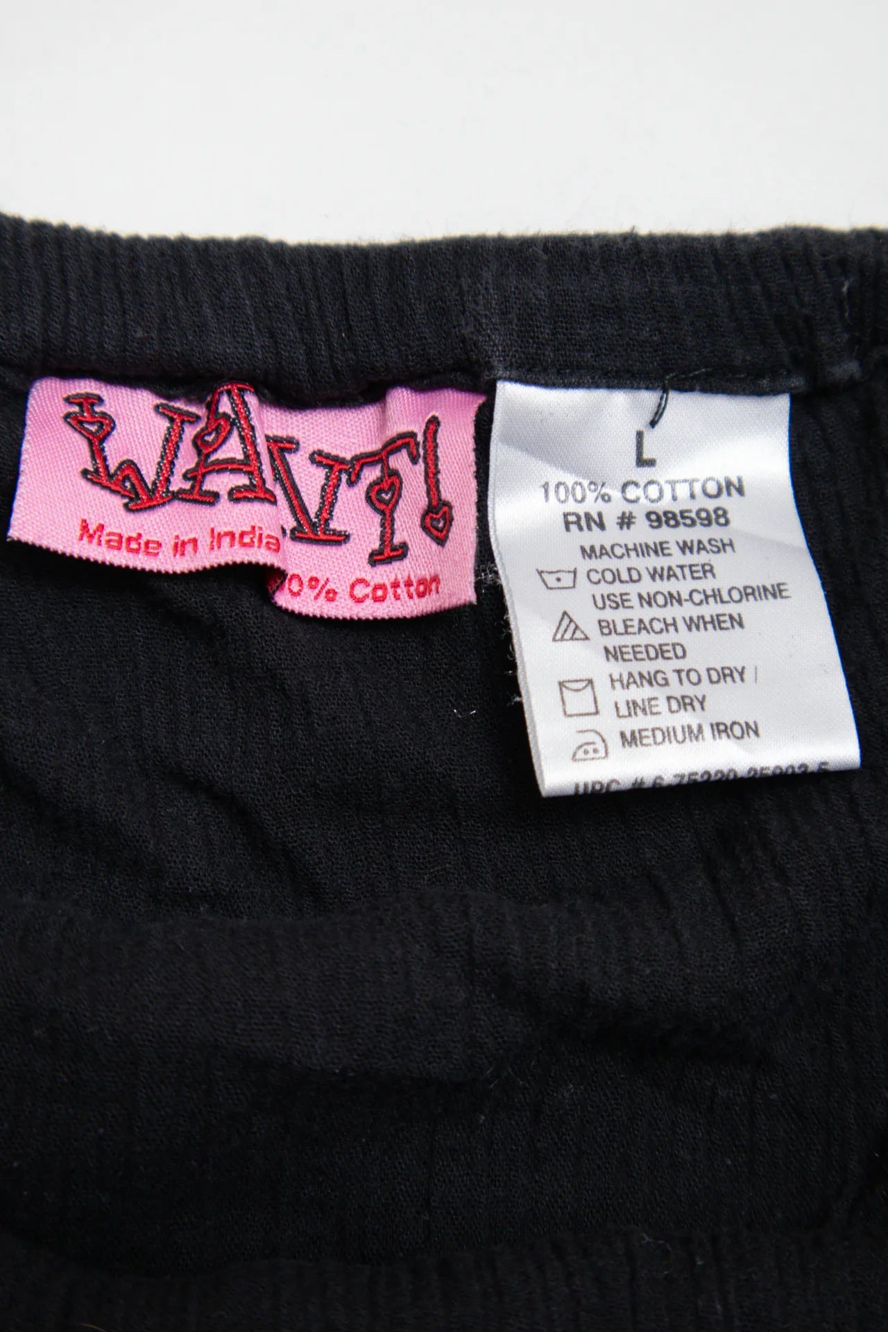 Wati! Mini Skirt Black | c. 166 | Size 10