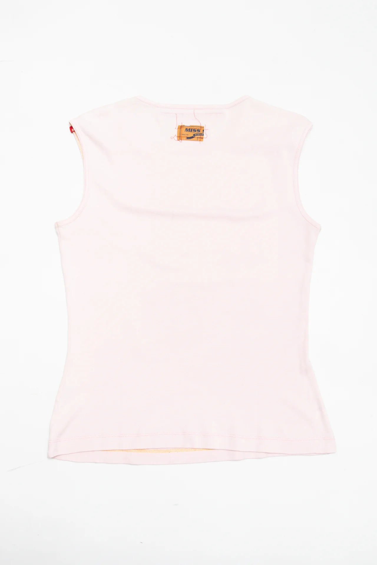 Miss Sixty Sleeveless Logo Top Pink | c. 166 | Size 10