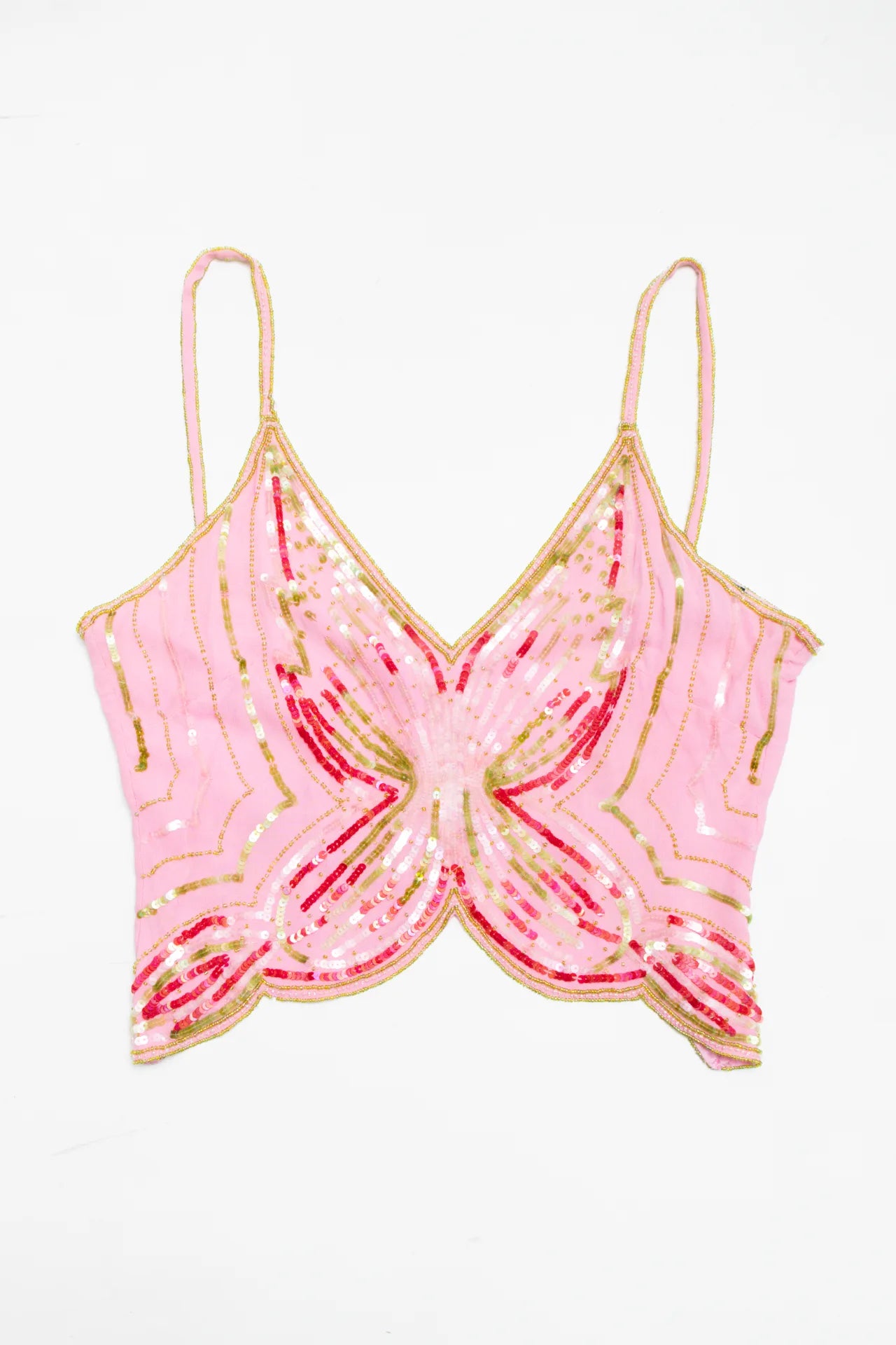 On N'est Pas Des Anges Cami Top Pink | c. 166 | Size 12/14