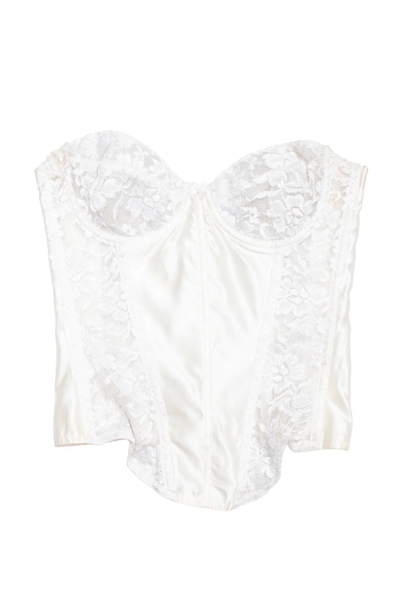 Dbf Bustier Corset Top White | c. 166 | Size Bra 14C