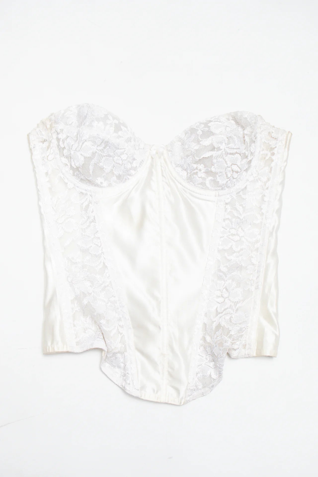 Dbf Bustier Corset Top White | c. 166 | Size Bra 14C