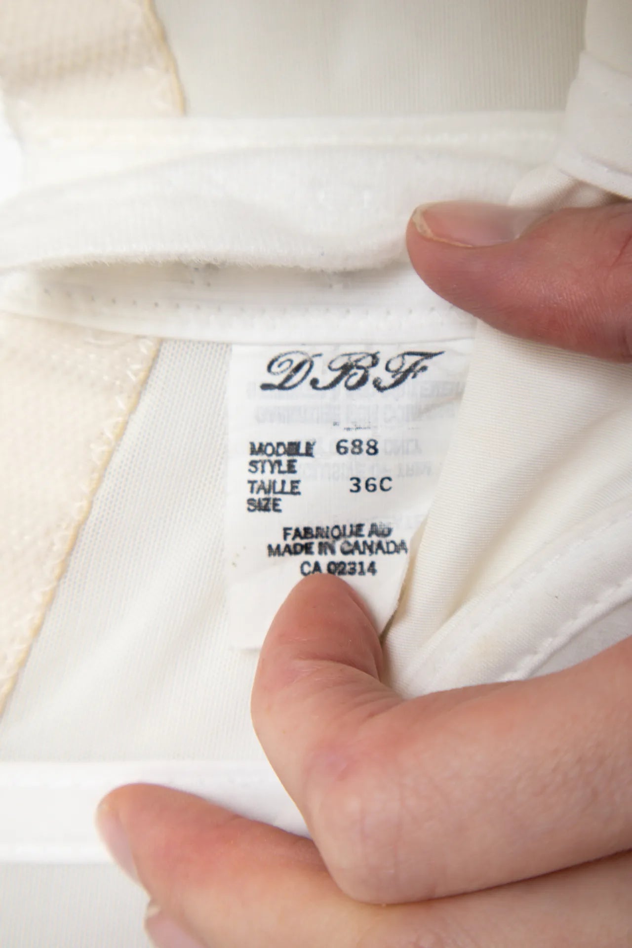 Dbf Bustier Corset Top White | c. 166 | Size Bra 14C