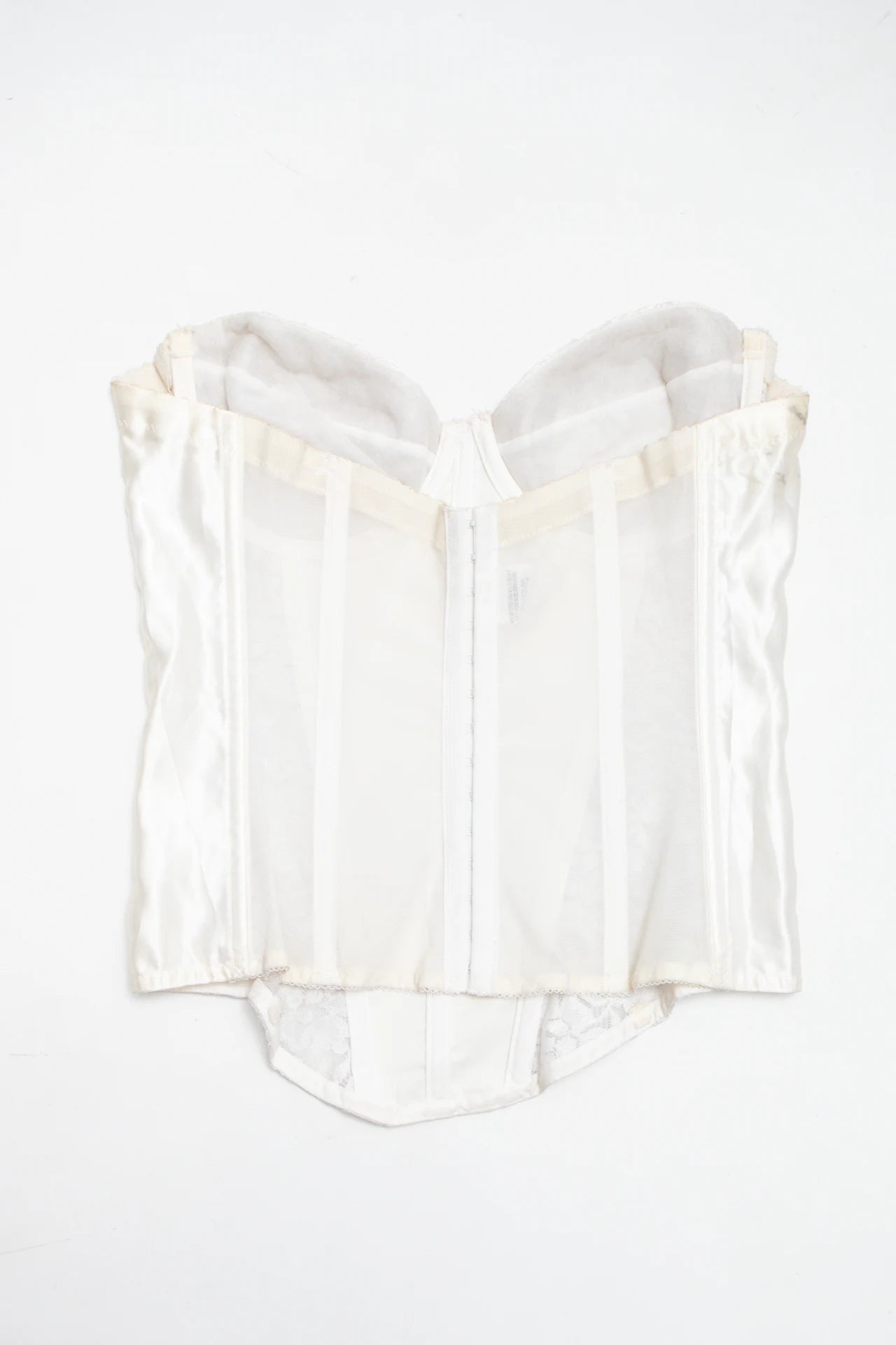Dbf Bustier Corset Top White | c. 166 | Size Bra 14C