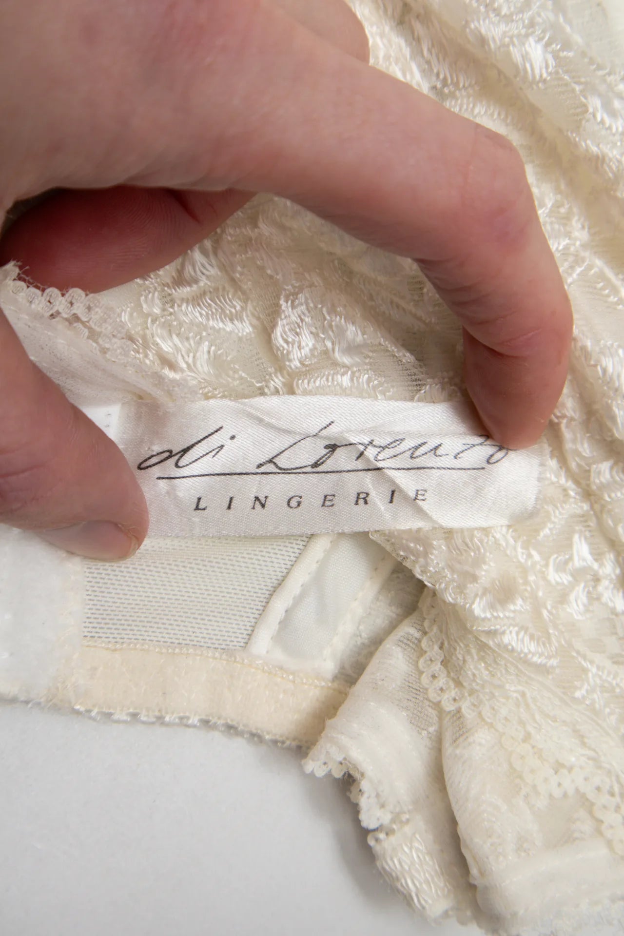 Di Lorenzo Lingerie Bustier Top White | c. 166 | Size Bra 14B