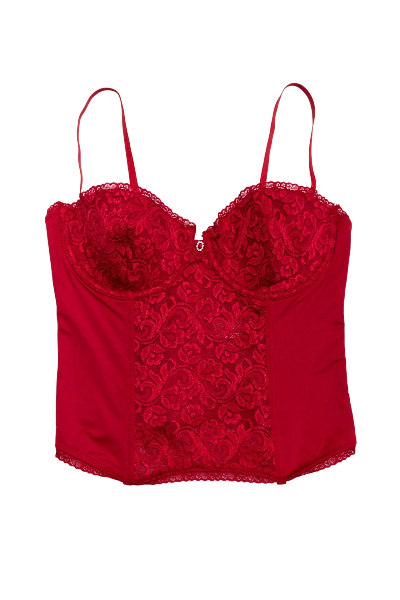 Benotti Bustier Top Red | c. 166 | Size Bra 16B