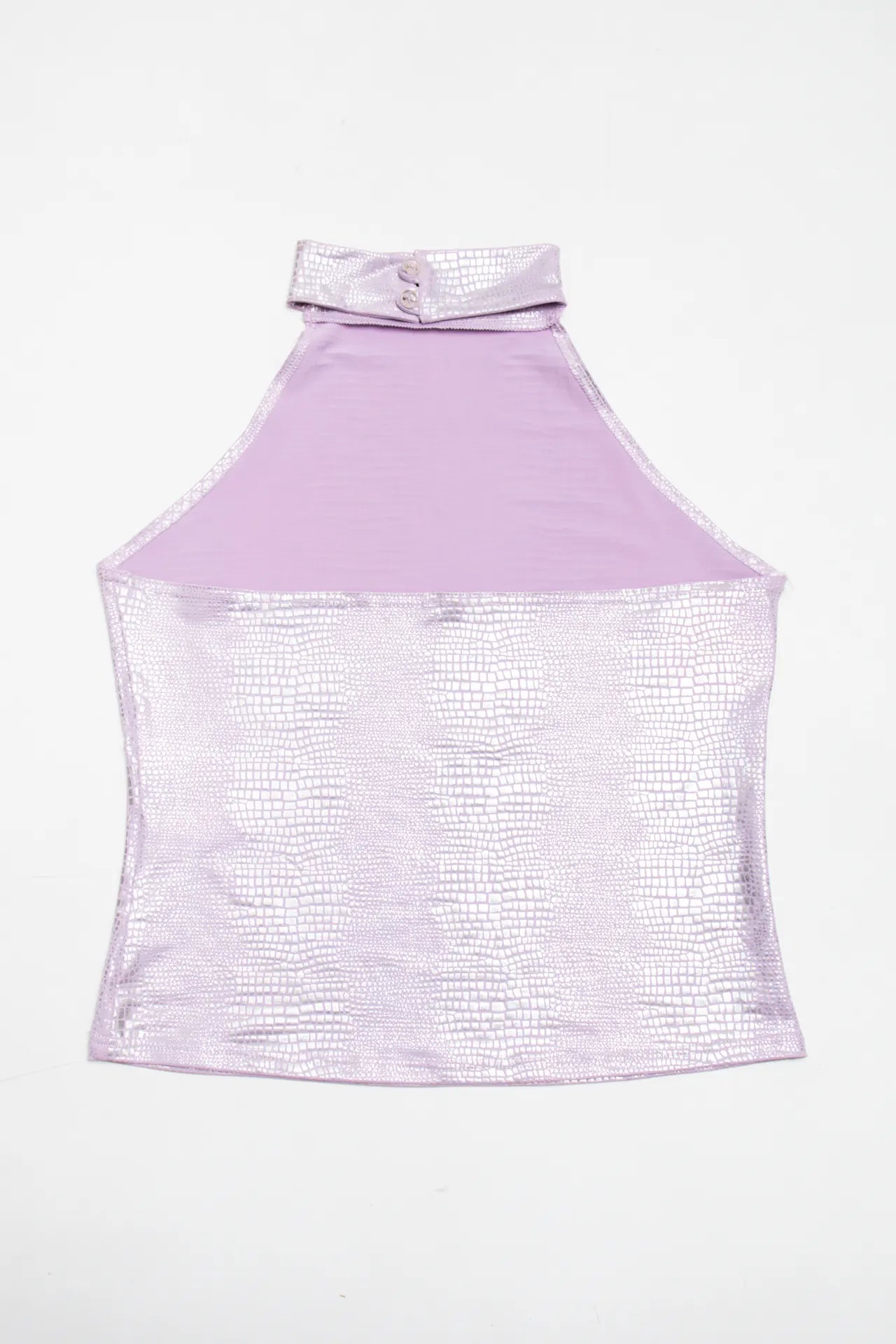 Halter Mock Neck Top Purple | c. 166 | Size 10