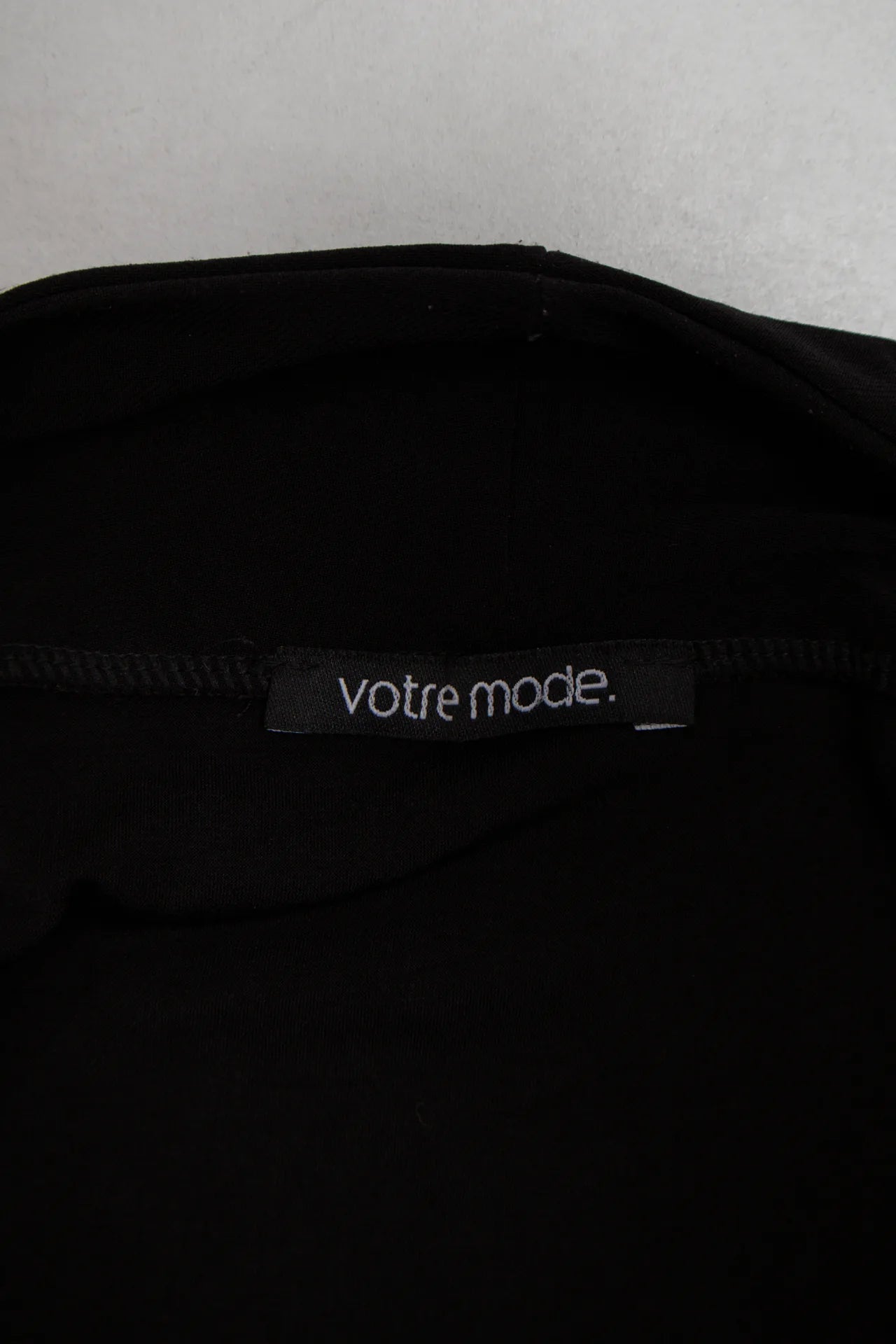 Votre Mode Long Sleeve Corset Top Black | c. 166 | Size 12