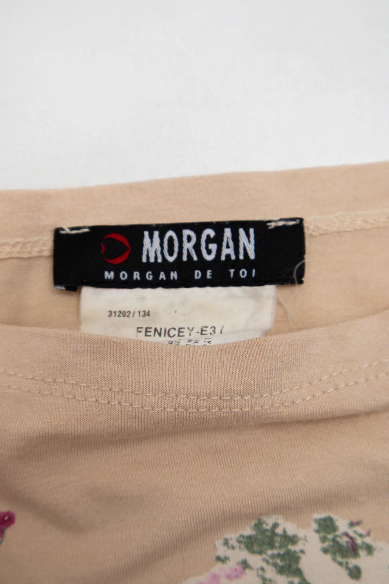 Morgan De Toi Sleeveless Tank Top Beige | c. 166 | Size 10