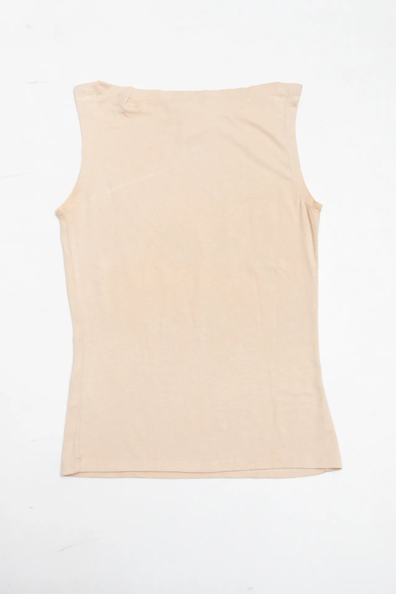 Morgan De Toi Sleeveless Tank Top Beige | c. 166 | Size 10