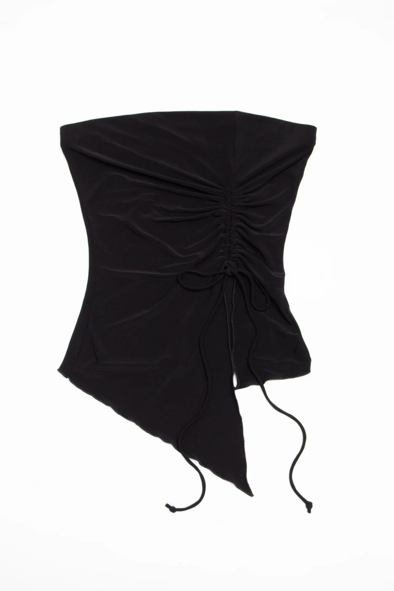 Forever 21 Strapless Ruched Top Black | c. 166 | Size 8