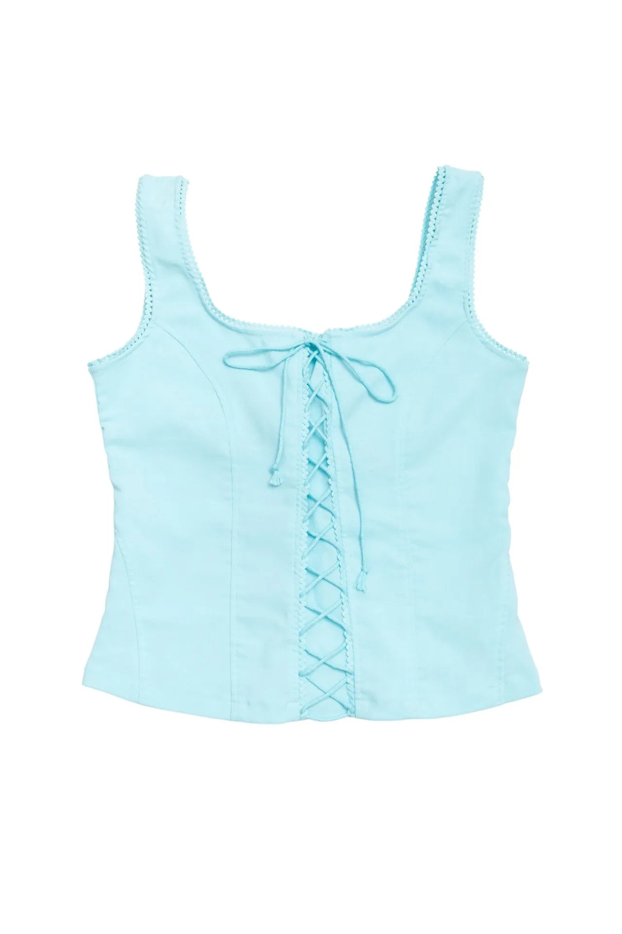 Corset Top Blue | c. 166 | Size 8