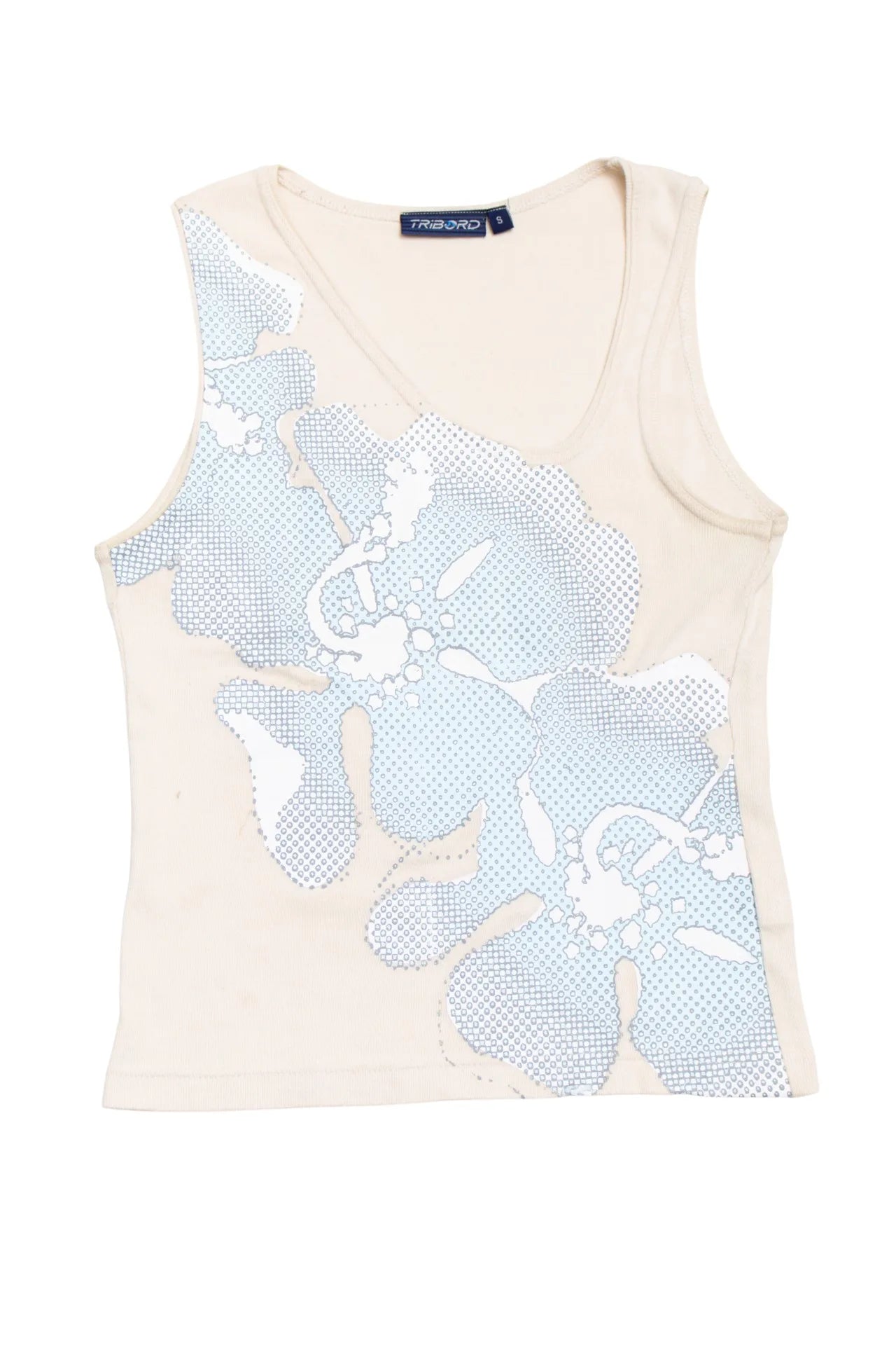 Tribord Sleeveless Tank Top Beige | c. 166 | Size 8/10