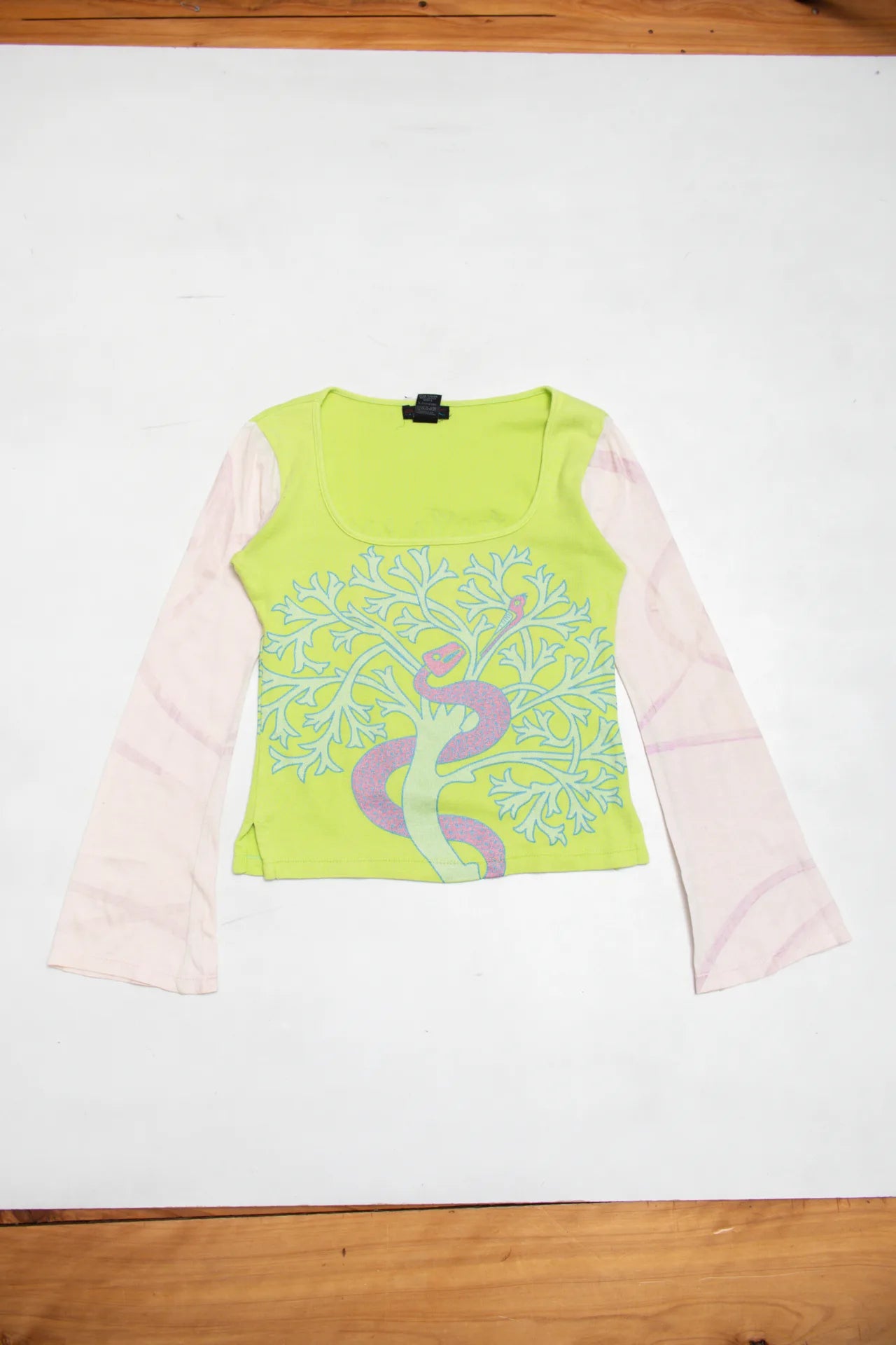 Bustock Barcelona Long Sleeve Top Green | c. | Size 10