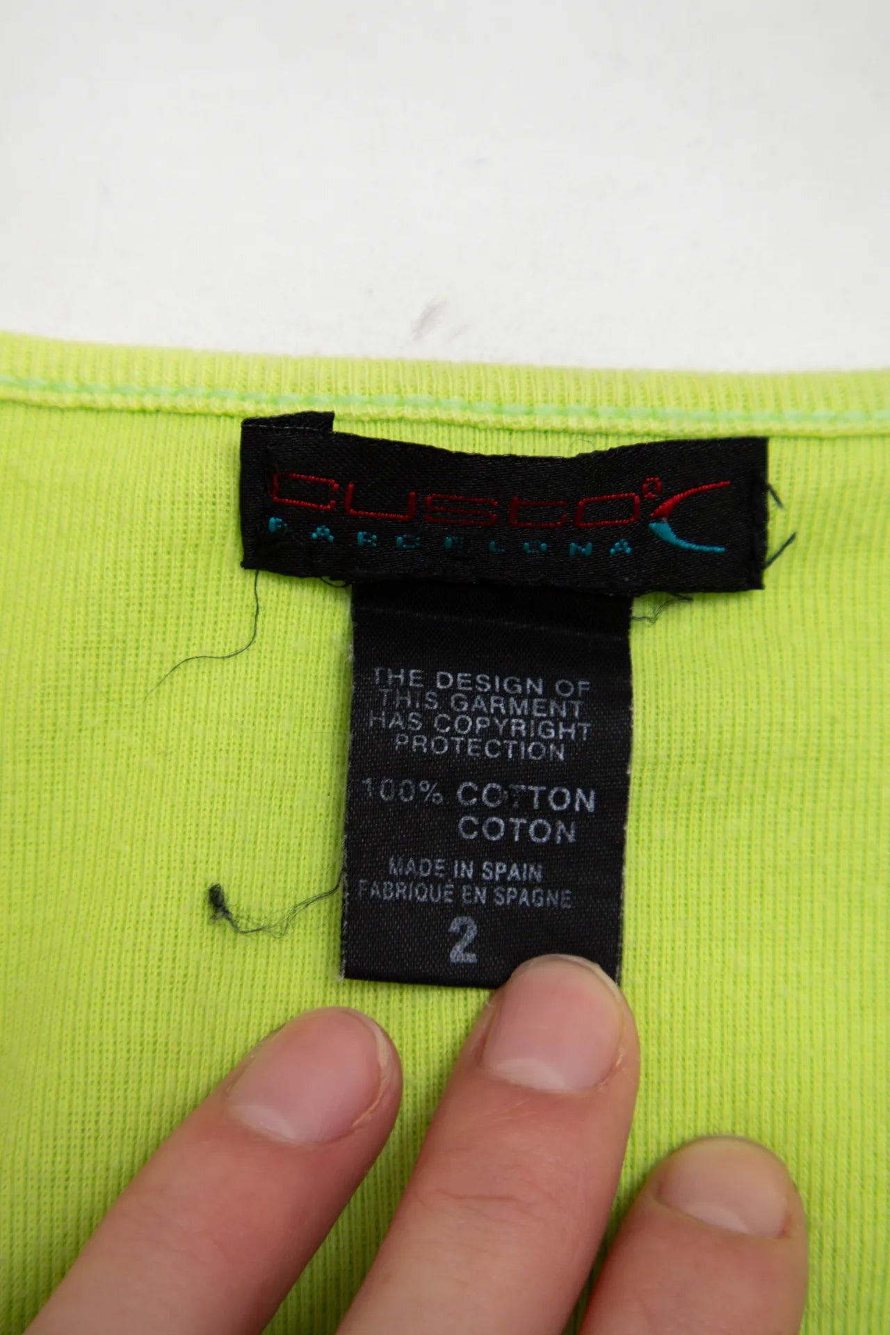 Bustock Barcelona Long Sleeve Top Green | c. | Size 10