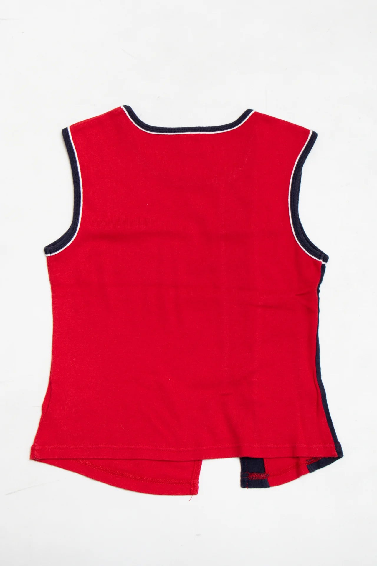 Tommy Girl Colorblock Sleeveless Tank Red | c. | Size 8