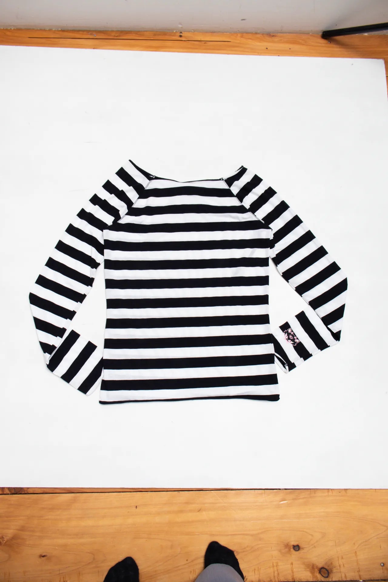 Lucky 13 Long Sleeve T-shirt Black | c. | Size 8