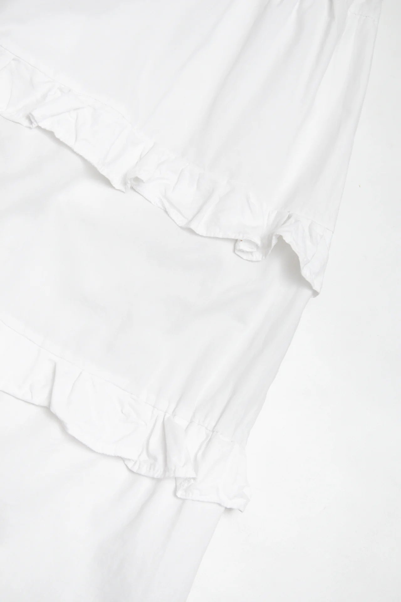 Ruffled Maxi Skirt White | c. | Size 6