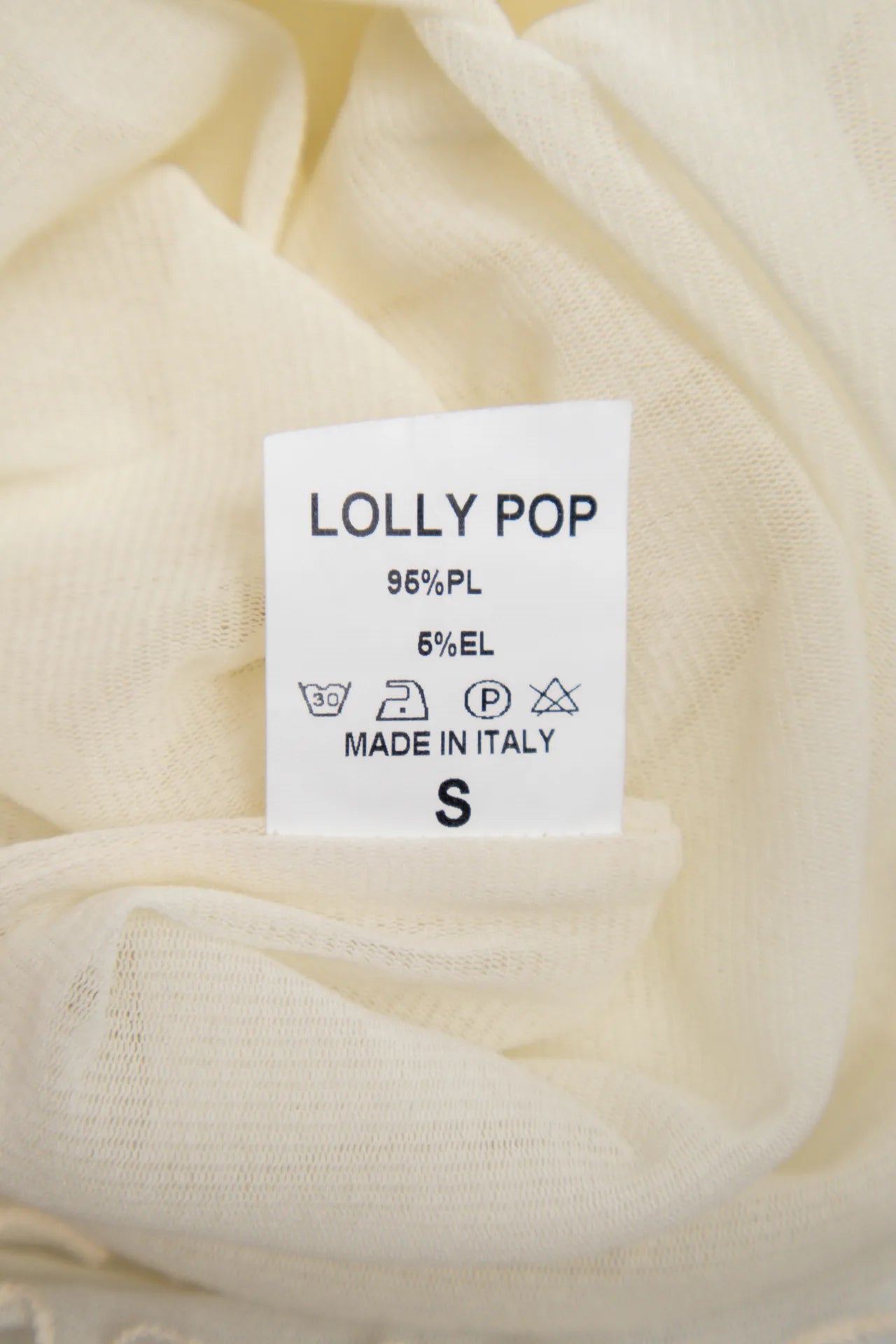 Lolly Pop Asymmetric Sleeveless Top White | c. 166 | Size 10