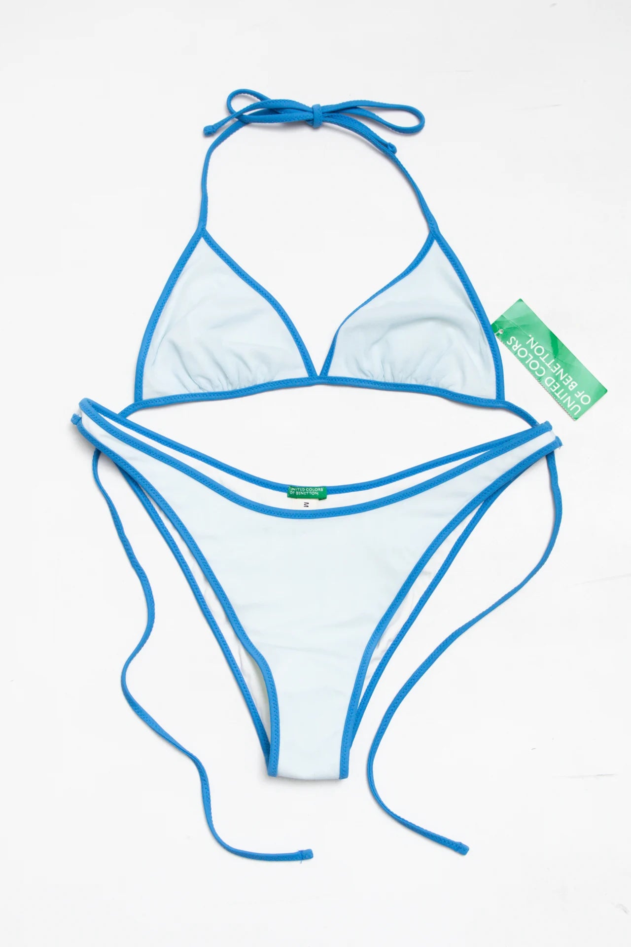 United Colors Of Benetton Bikini Set Blue | c. 166 | Size 10